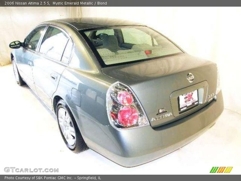 Mystic Emerald Metallic / Blond 2006 Nissan Altima 2.5 S