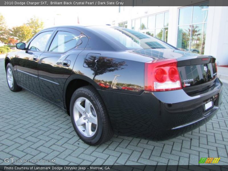 Brilliant Black Crystal Pearl / Dark Slate Gray 2010 Dodge Charger SXT