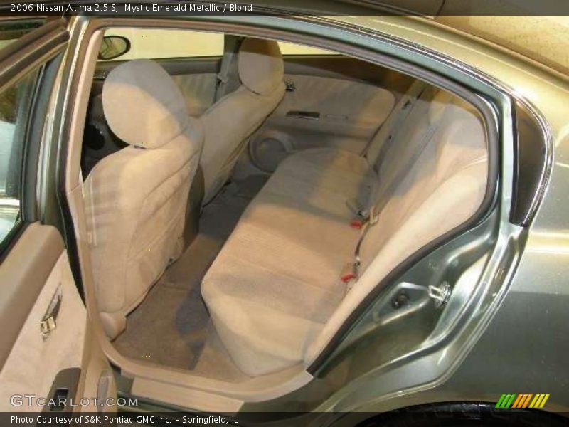 Mystic Emerald Metallic / Blond 2006 Nissan Altima 2.5 S