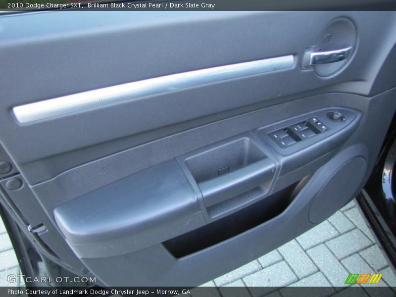 Brilliant Black Crystal Pearl / Dark Slate Gray 2010 Dodge Charger SXT