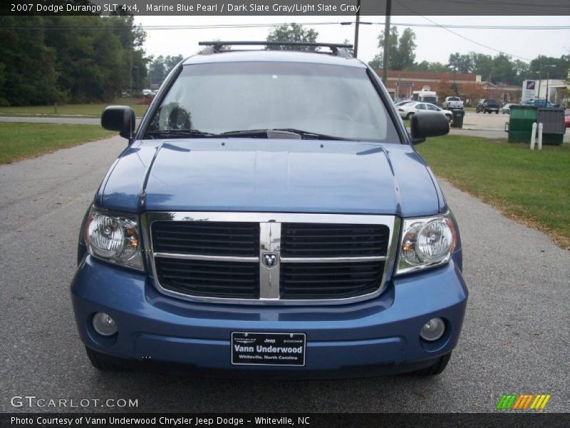 Marine Blue Pearl / Dark Slate Gray/Light Slate Gray 2007 Dodge Durango SLT 4x4