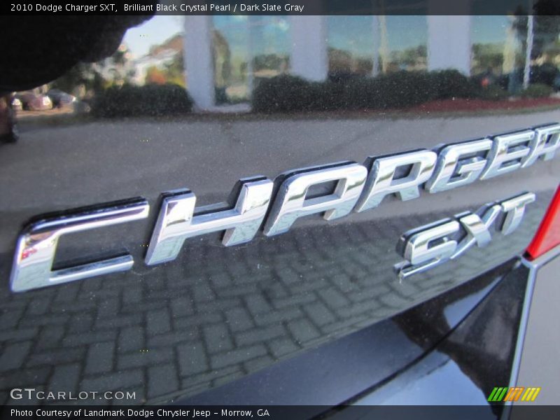 Brilliant Black Crystal Pearl / Dark Slate Gray 2010 Dodge Charger SXT