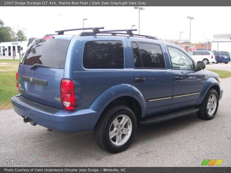 Marine Blue Pearl / Dark Slate Gray/Light Slate Gray 2007 Dodge Durango SLT 4x4