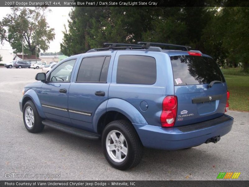 Marine Blue Pearl / Dark Slate Gray/Light Slate Gray 2007 Dodge Durango SLT 4x4