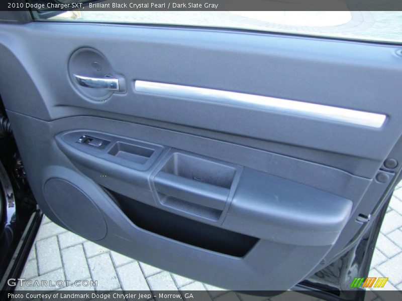 Brilliant Black Crystal Pearl / Dark Slate Gray 2010 Dodge Charger SXT