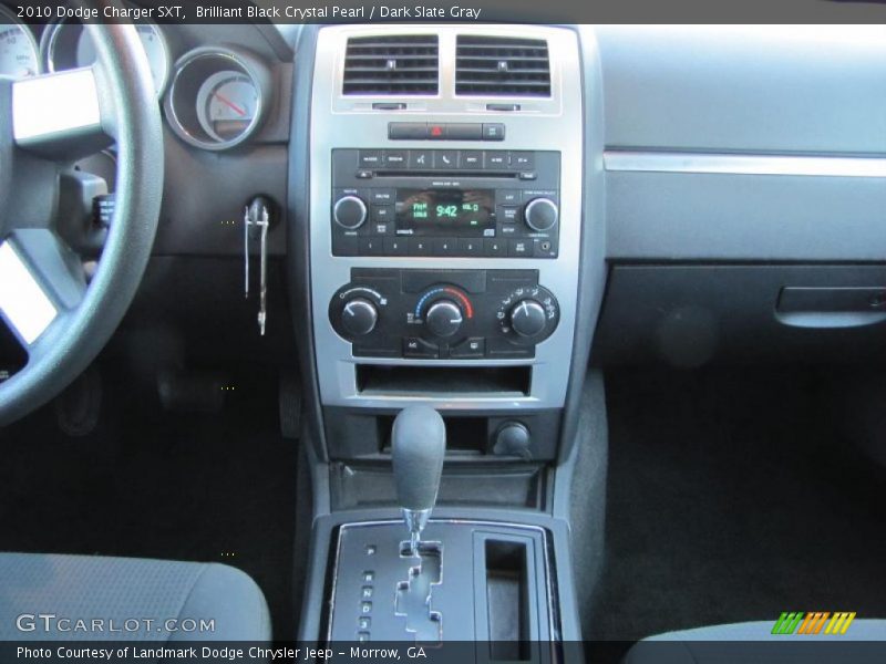 Brilliant Black Crystal Pearl / Dark Slate Gray 2010 Dodge Charger SXT