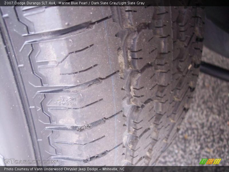 Marine Blue Pearl / Dark Slate Gray/Light Slate Gray 2007 Dodge Durango SLT 4x4