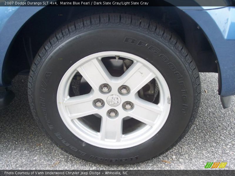 Marine Blue Pearl / Dark Slate Gray/Light Slate Gray 2007 Dodge Durango SLT 4x4