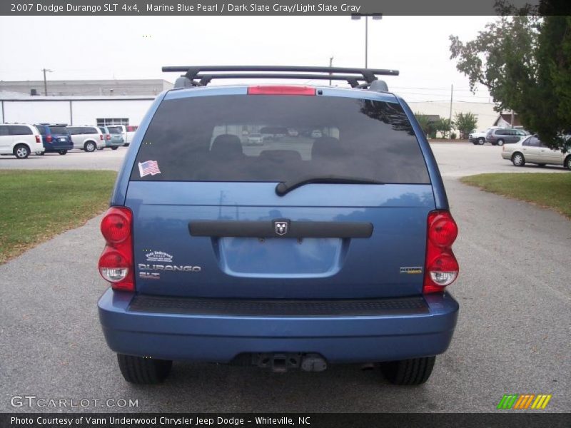 Marine Blue Pearl / Dark Slate Gray/Light Slate Gray 2007 Dodge Durango SLT 4x4