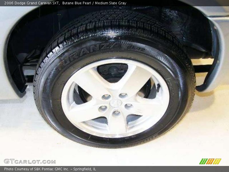 Butane Blue Pearl / Medium Slate Gray 2006 Dodge Grand Caravan SXT