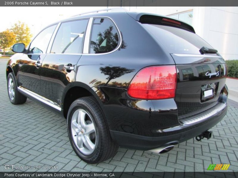 Black / Black 2006 Porsche Cayenne S