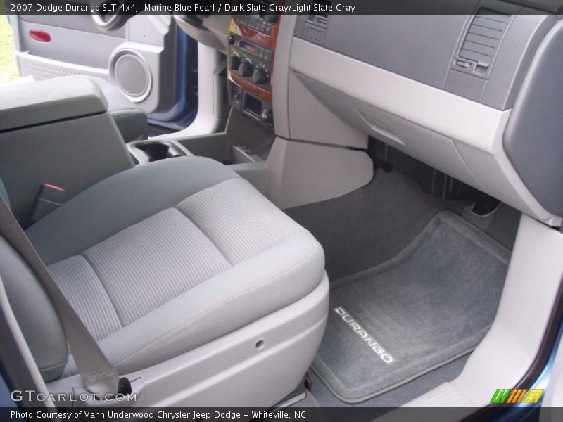 Marine Blue Pearl / Dark Slate Gray/Light Slate Gray 2007 Dodge Durango SLT 4x4