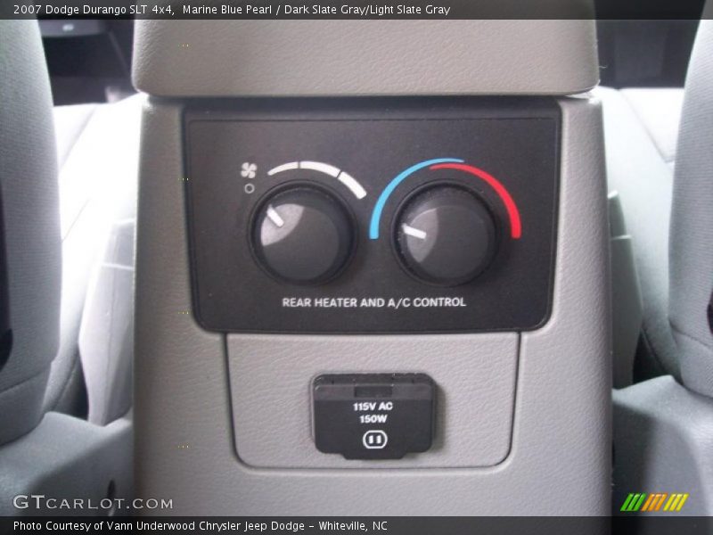 Marine Blue Pearl / Dark Slate Gray/Light Slate Gray 2007 Dodge Durango SLT 4x4