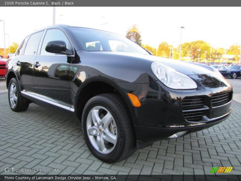 Black / Black 2006 Porsche Cayenne S