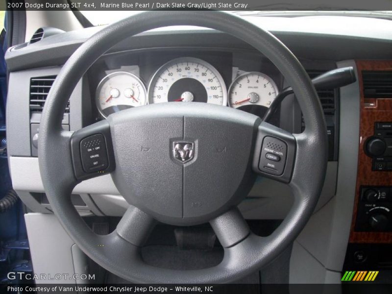 Marine Blue Pearl / Dark Slate Gray/Light Slate Gray 2007 Dodge Durango SLT 4x4