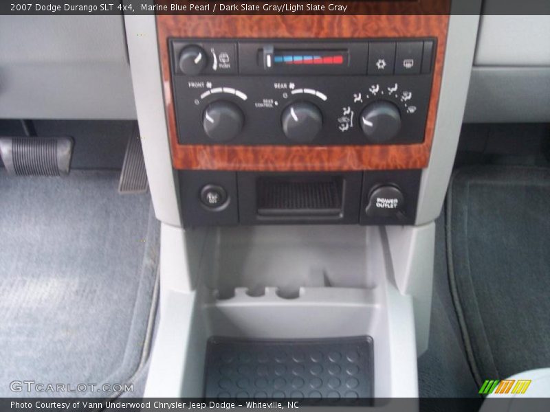 Marine Blue Pearl / Dark Slate Gray/Light Slate Gray 2007 Dodge Durango SLT 4x4