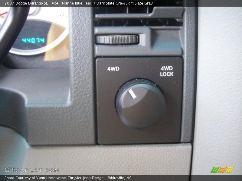 Marine Blue Pearl / Dark Slate Gray/Light Slate Gray 2007 Dodge Durango SLT 4x4