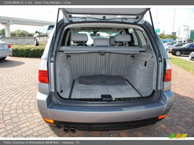 Silver Grey Metallic / Grey 2008 BMW X3 3.0si