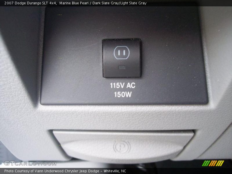 Marine Blue Pearl / Dark Slate Gray/Light Slate Gray 2007 Dodge Durango SLT 4x4