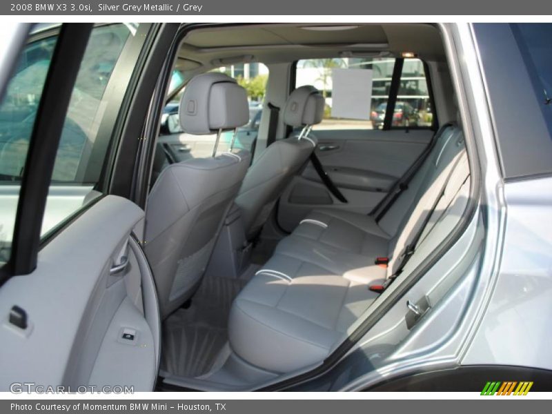 Silver Grey Metallic / Grey 2008 BMW X3 3.0si