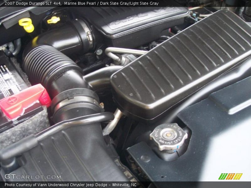 Marine Blue Pearl / Dark Slate Gray/Light Slate Gray 2007 Dodge Durango SLT 4x4