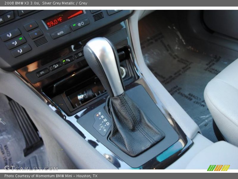 Silver Grey Metallic / Grey 2008 BMW X3 3.0si