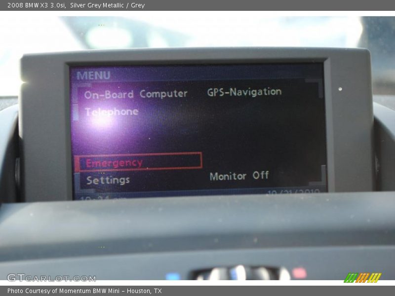 Silver Grey Metallic / Grey 2008 BMW X3 3.0si