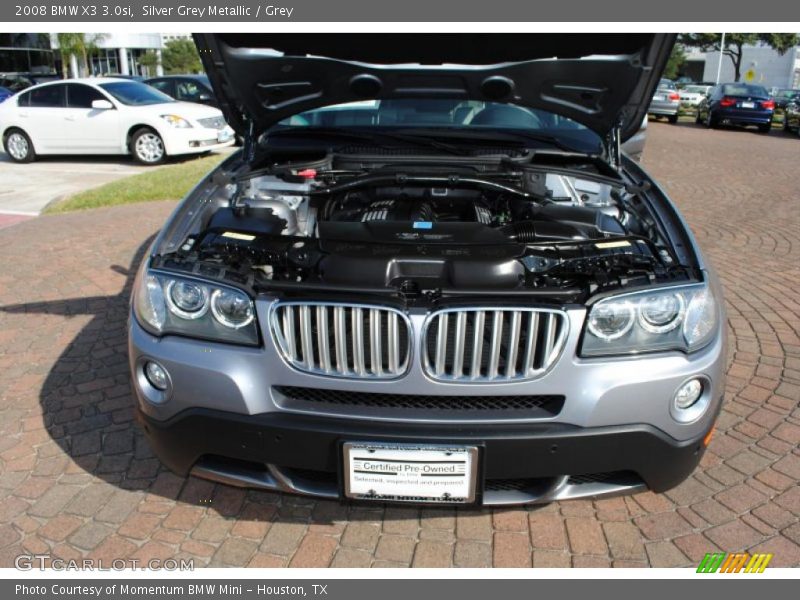 Silver Grey Metallic / Grey 2008 BMW X3 3.0si