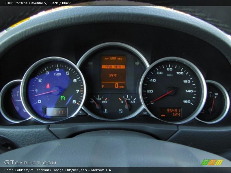Black / Black 2006 Porsche Cayenne S