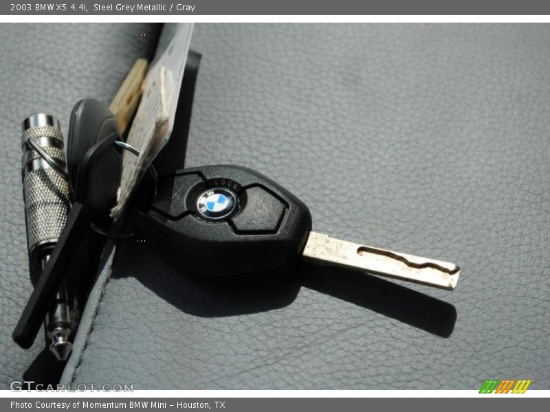Steel Grey Metallic / Gray 2003 BMW X5 4.4i