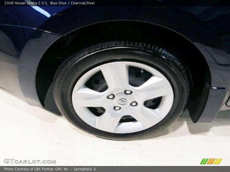 Blue Onyx / Charcoal/Steel 2008 Nissan Sentra 2.0 S