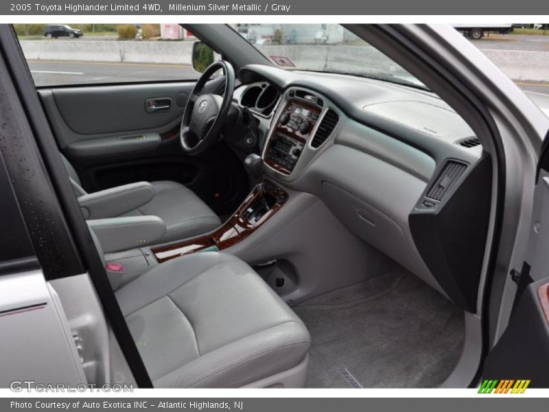 Millenium Silver Metallic / Gray 2005 Toyota Highlander Limited 4WD