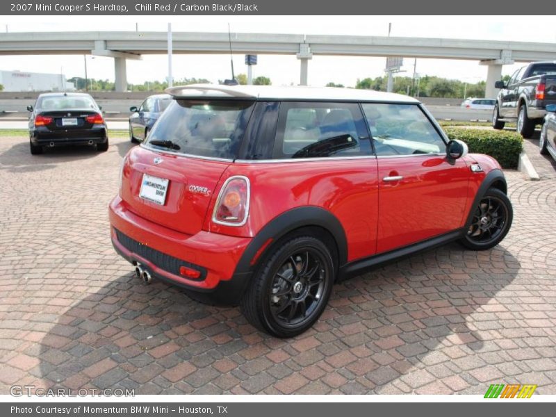 Chili Red / Carbon Black/Black 2007 Mini Cooper S Hardtop