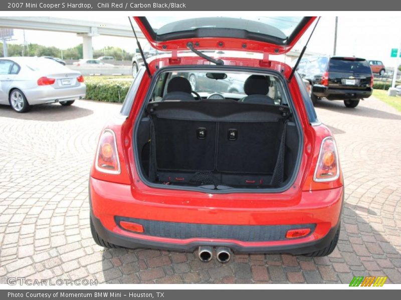 Chili Red / Carbon Black/Black 2007 Mini Cooper S Hardtop