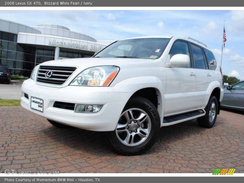 Blizzard White Pearl / Ivory 2008 Lexus GX 470