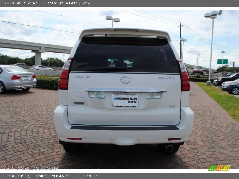 Blizzard White Pearl / Ivory 2008 Lexus GX 470