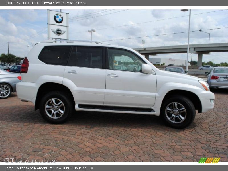 Blizzard White Pearl / Ivory 2008 Lexus GX 470