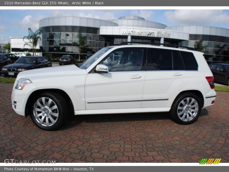Arctic White / Black 2010 Mercedes-Benz GLK 350 4Matic