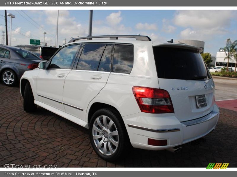 Arctic White / Black 2010 Mercedes-Benz GLK 350 4Matic