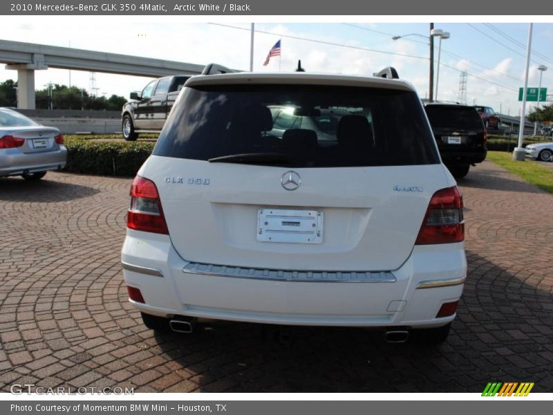 Arctic White / Black 2010 Mercedes-Benz GLK 350 4Matic