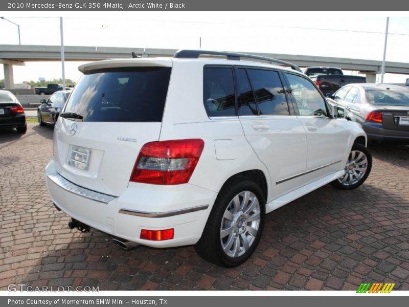 Arctic White / Black 2010 Mercedes-Benz GLK 350 4Matic