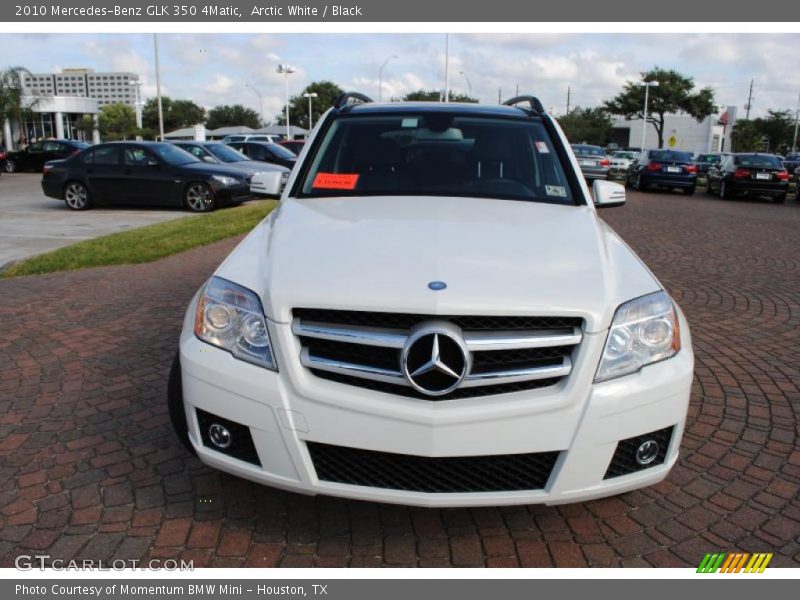 Arctic White / Black 2010 Mercedes-Benz GLK 350 4Matic