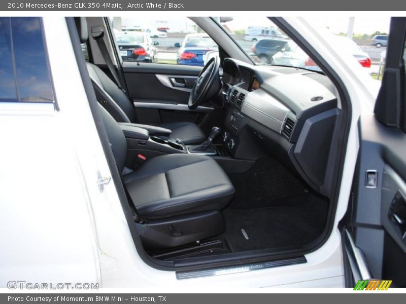 Arctic White / Black 2010 Mercedes-Benz GLK 350 4Matic