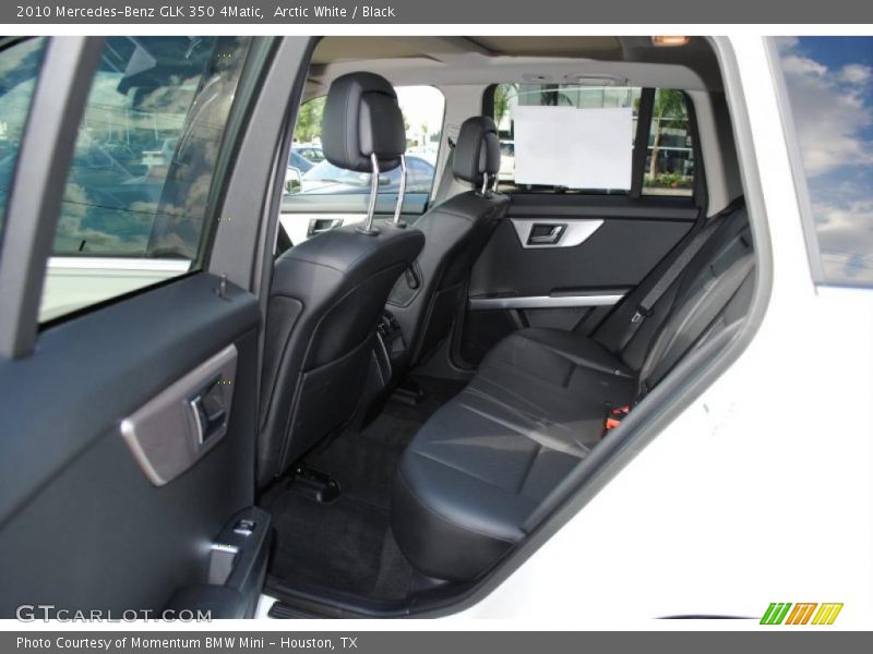 Arctic White / Black 2010 Mercedes-Benz GLK 350 4Matic