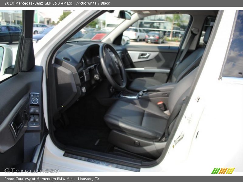 Arctic White / Black 2010 Mercedes-Benz GLK 350 4Matic