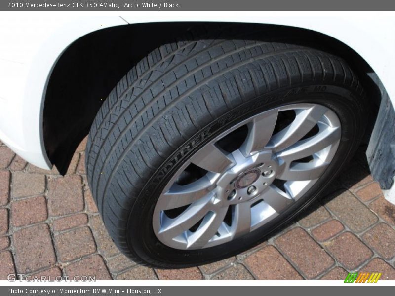 Arctic White / Black 2010 Mercedes-Benz GLK 350 4Matic