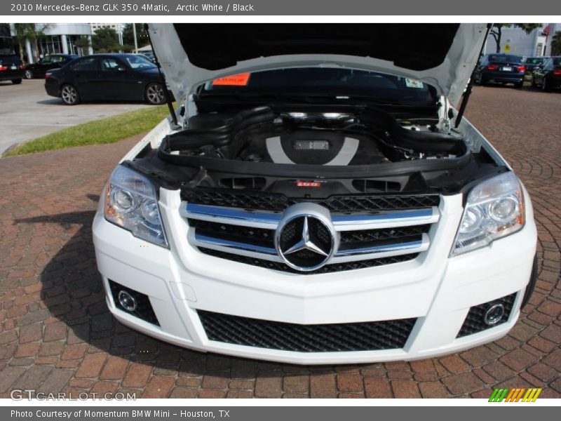 Arctic White / Black 2010 Mercedes-Benz GLK 350 4Matic