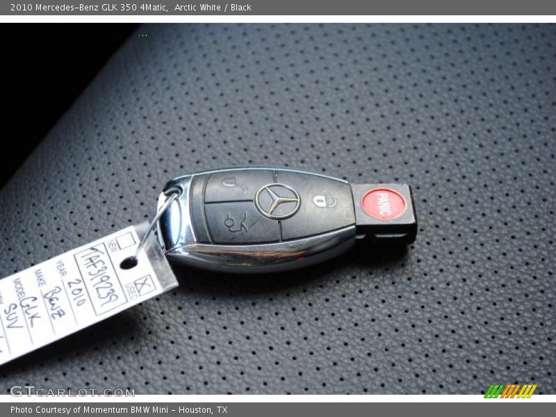 Arctic White / Black 2010 Mercedes-Benz GLK 350 4Matic