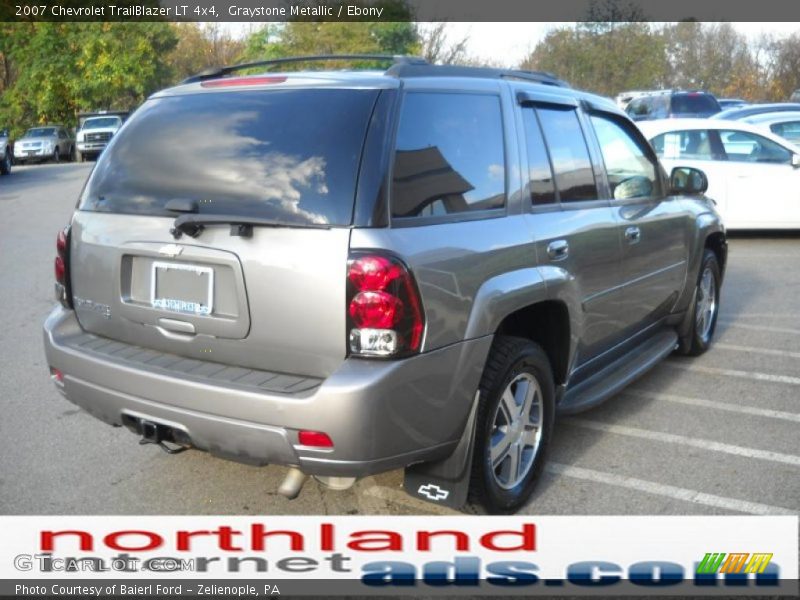 Graystone Metallic / Ebony 2007 Chevrolet TrailBlazer LT 4x4