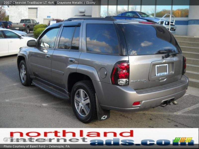 Graystone Metallic / Ebony 2007 Chevrolet TrailBlazer LT 4x4